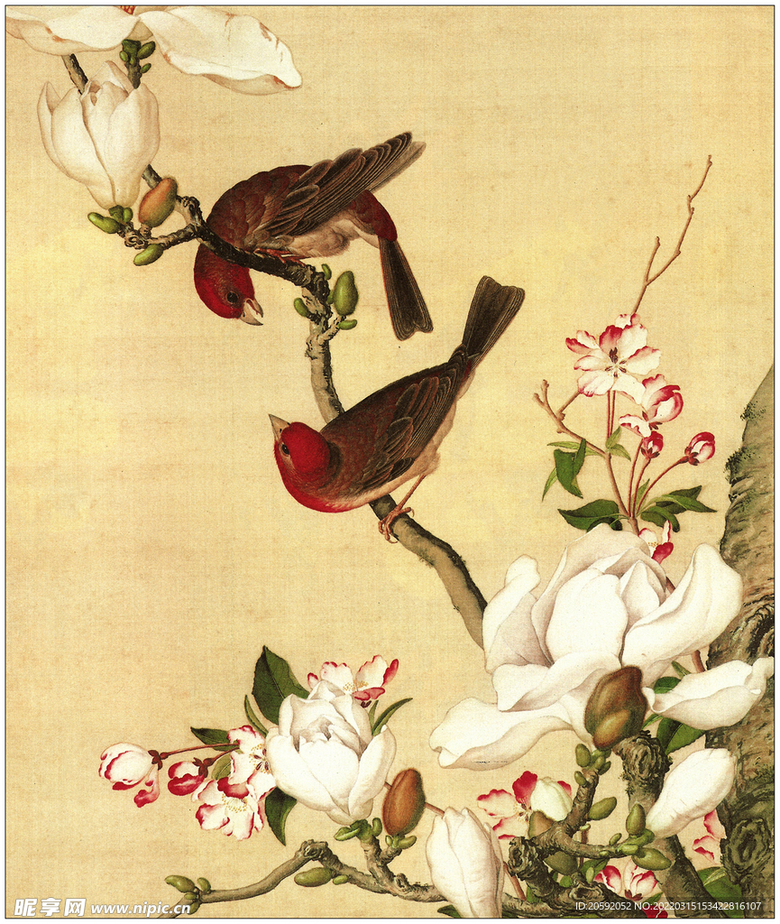 工笔画  