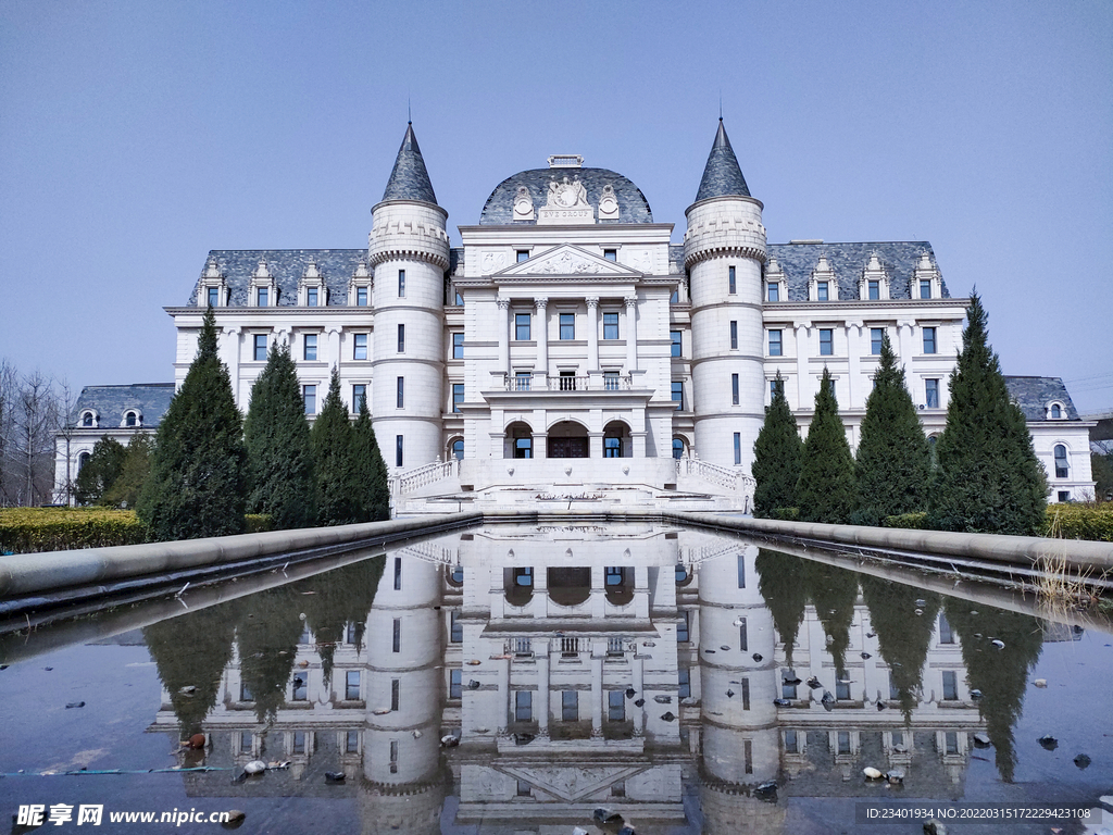 北京园博园城堡建筑