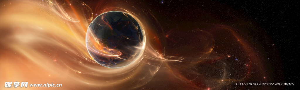 创意星空合成海报图片 