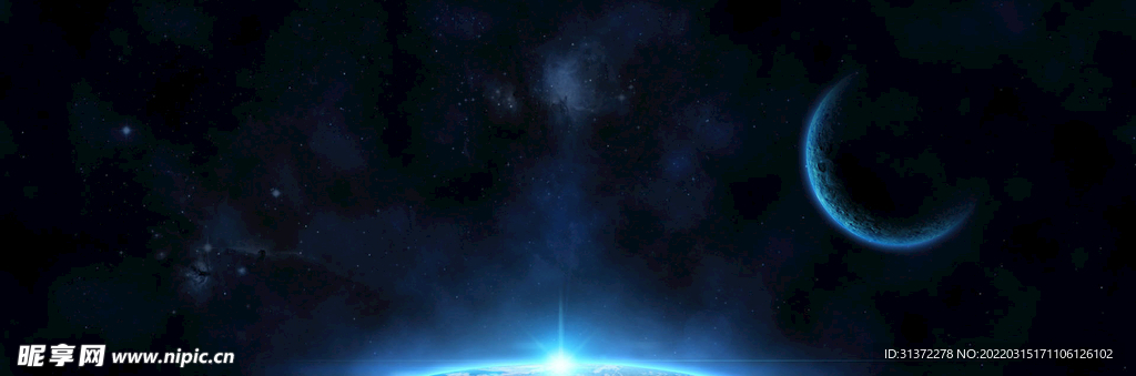 创意星空合成海报图片