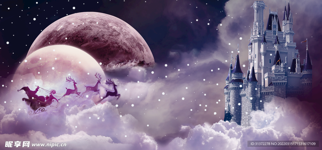  创意星空合成海报图片