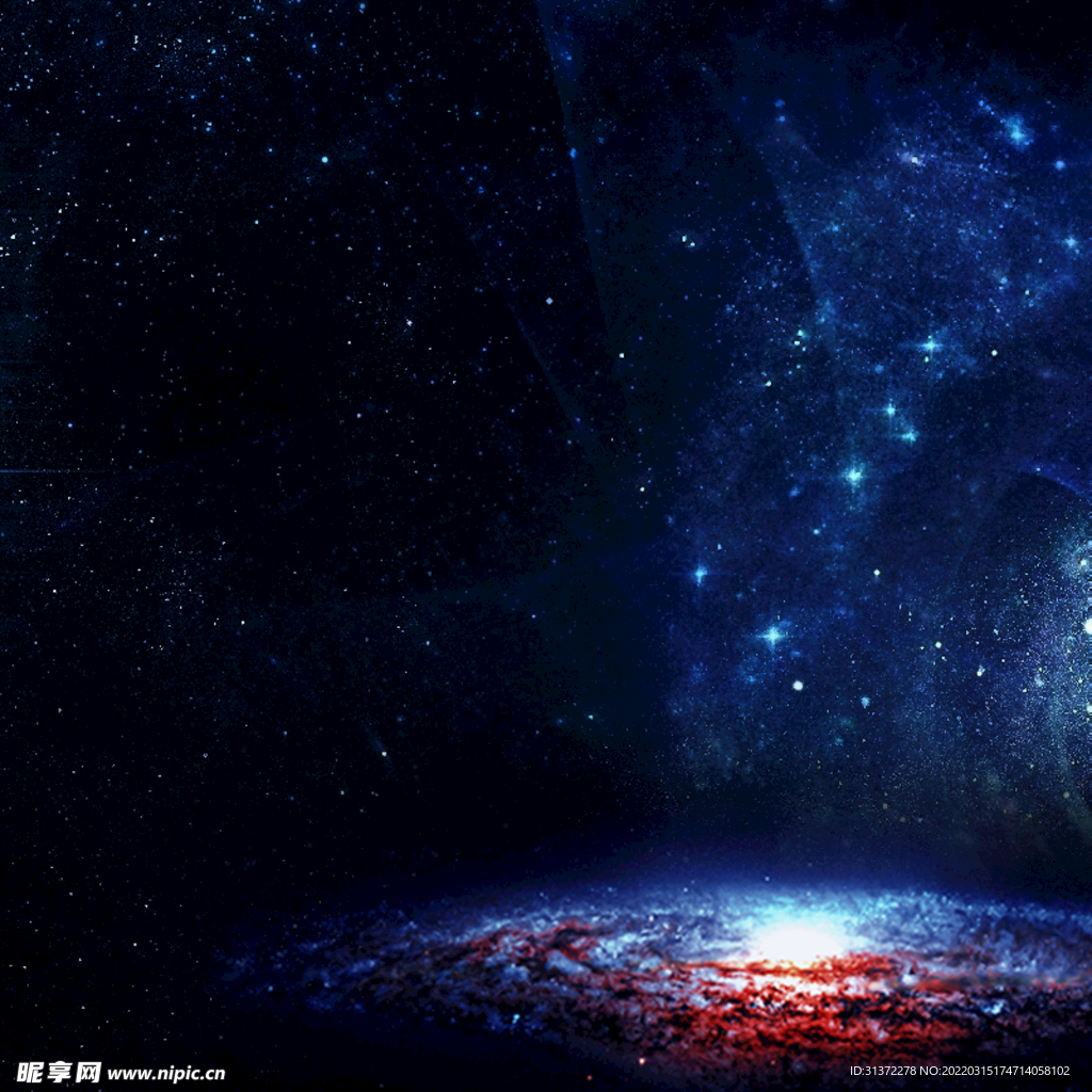  创意星空合成海报图片