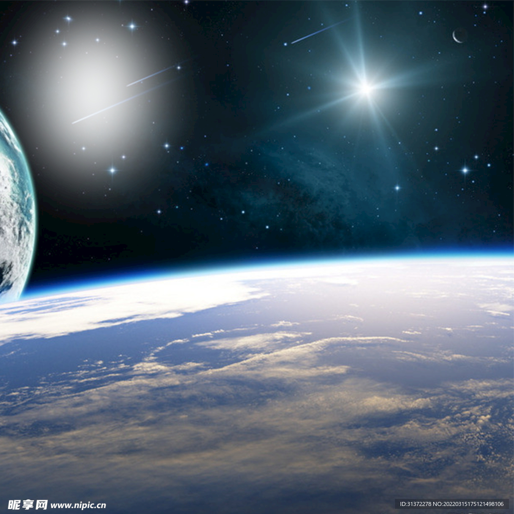 创意星空合成海报图片