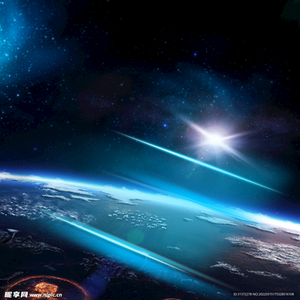  创意星空合成海报图片