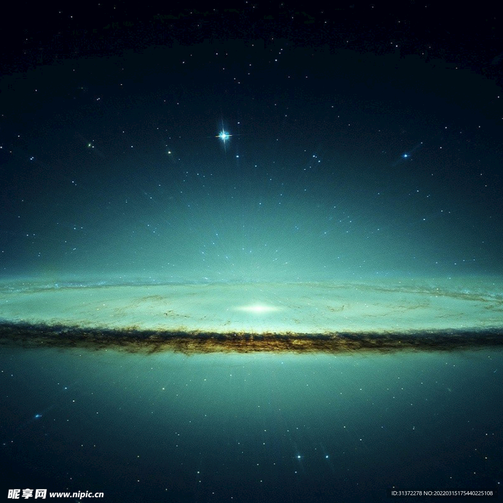 创意星空合成海报图片