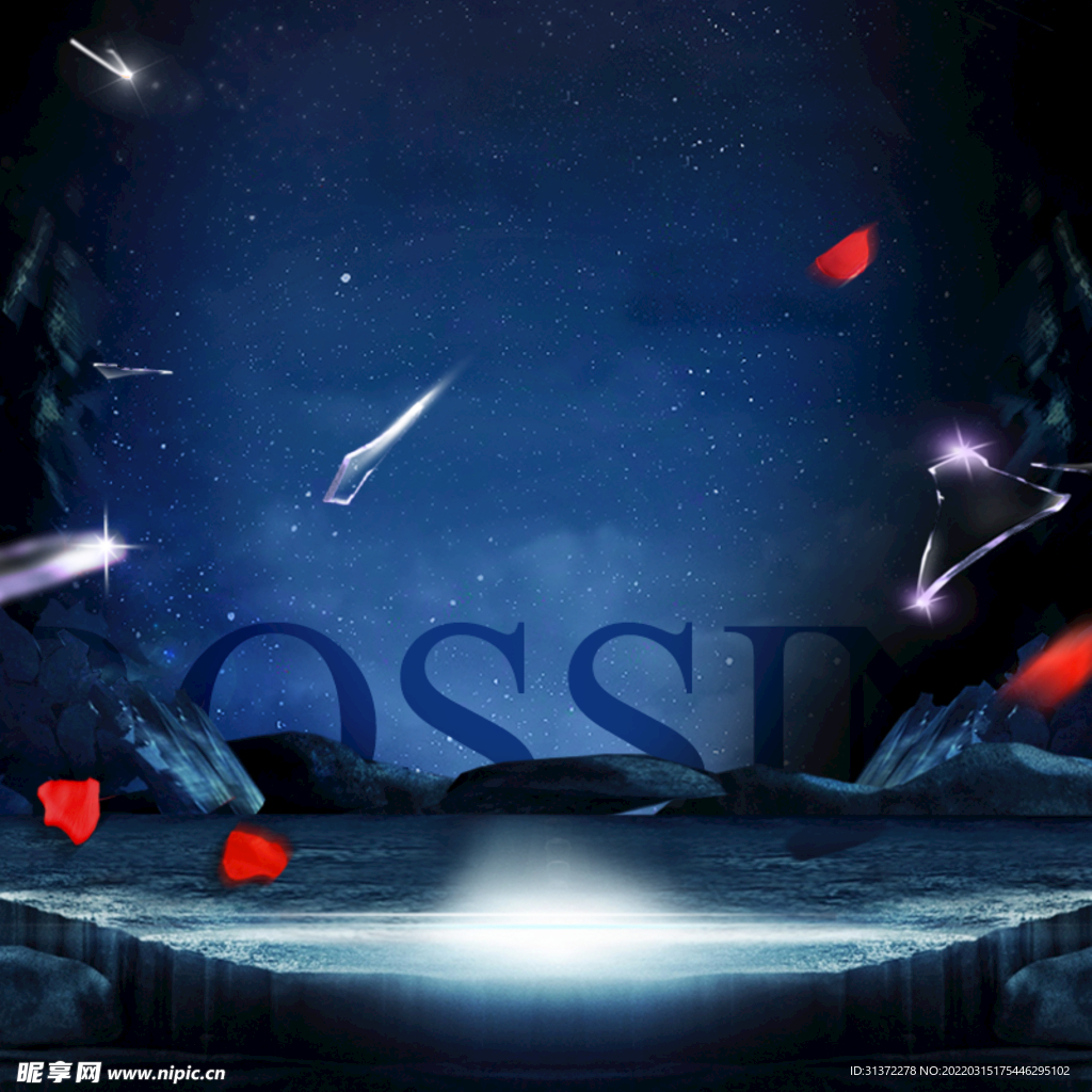  创意星空合成海报图片