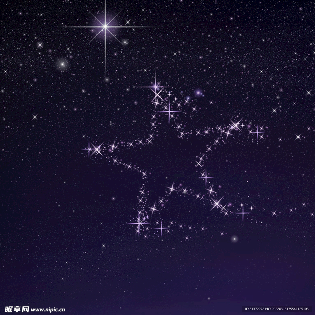 创意星空合成海报图片