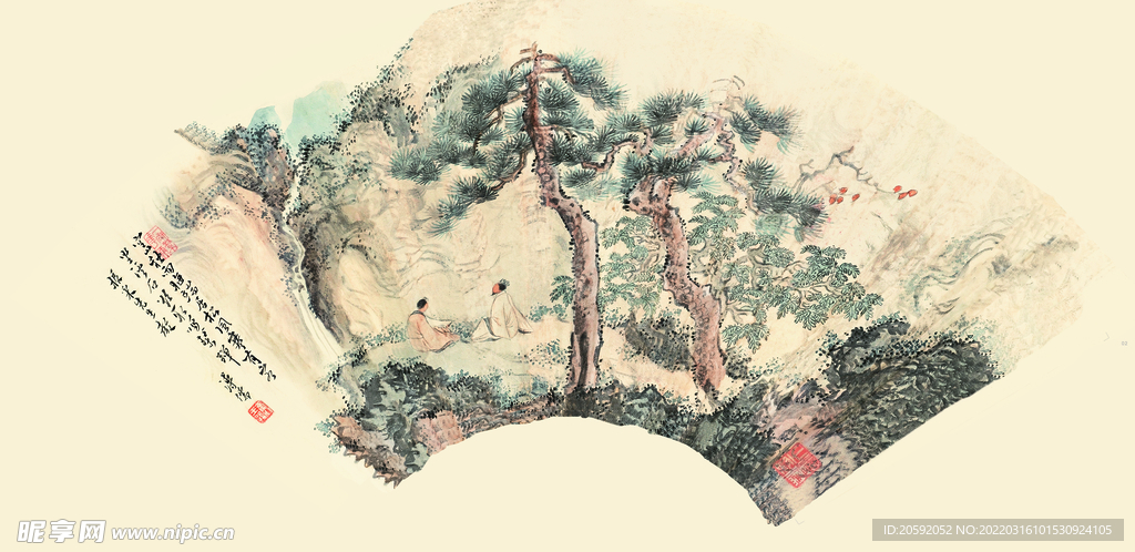 山水画 