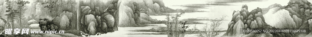 山水画 