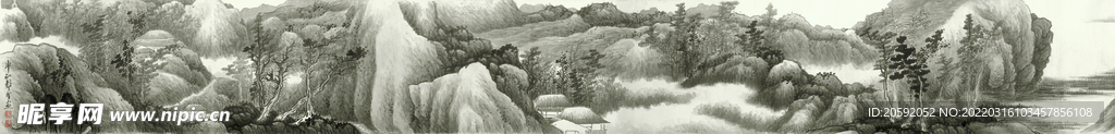 山水画 