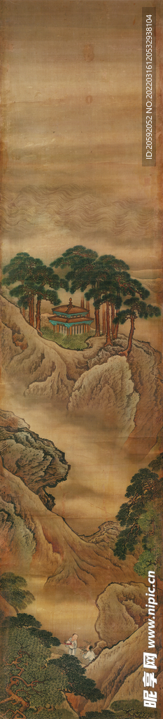 山水画  