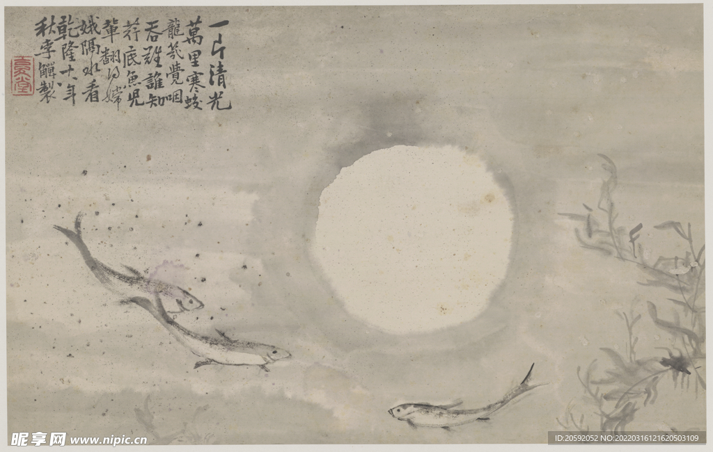 水墨画   