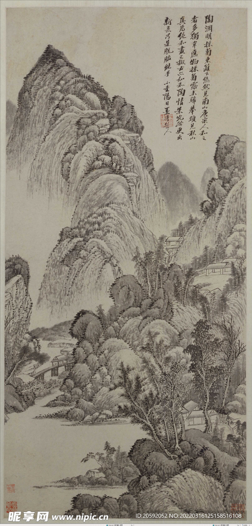 山水画 