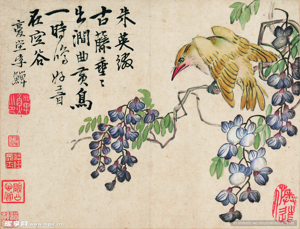 花鸟图  