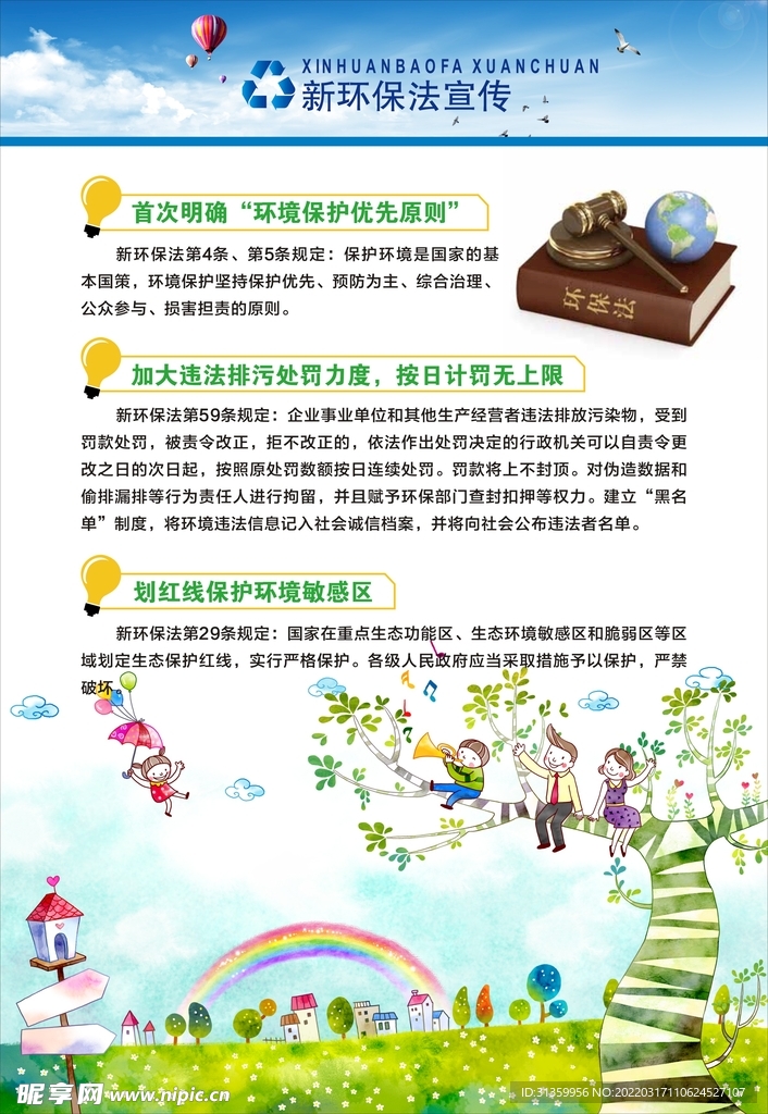 新环保法宣传环境保护优先原则