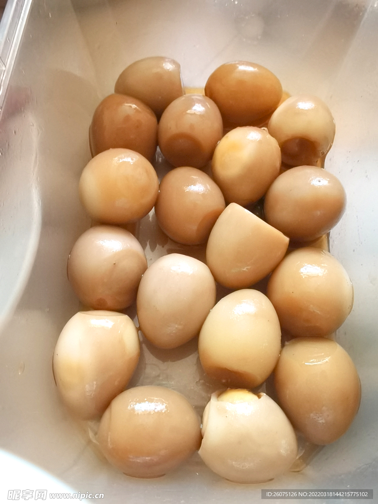 卤鹌鹑蛋