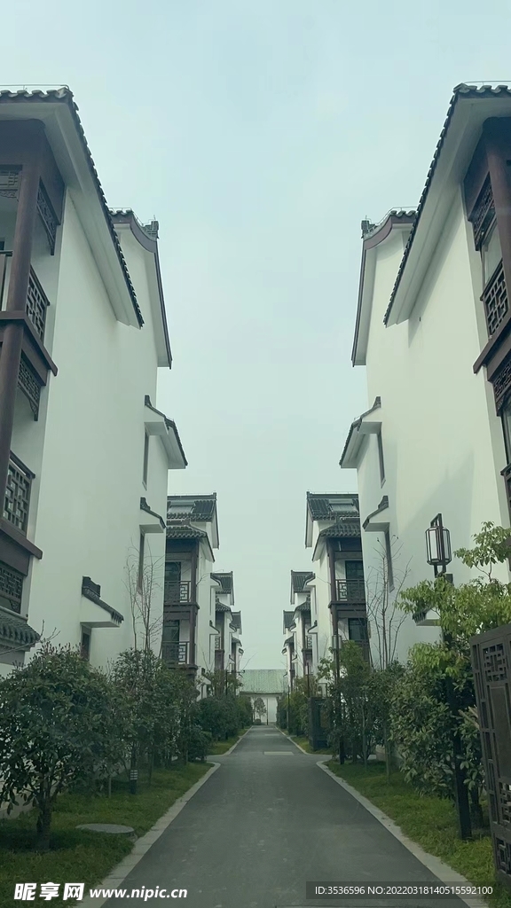 中式别墅群 