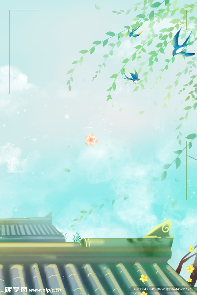 春季海报PSD素材