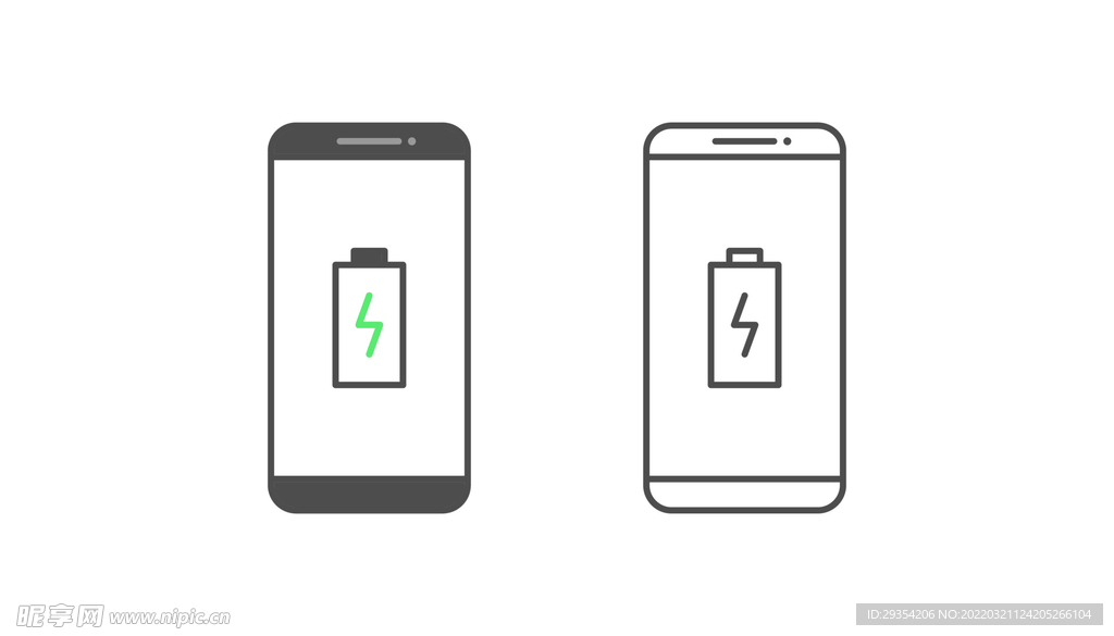 手机电量图片