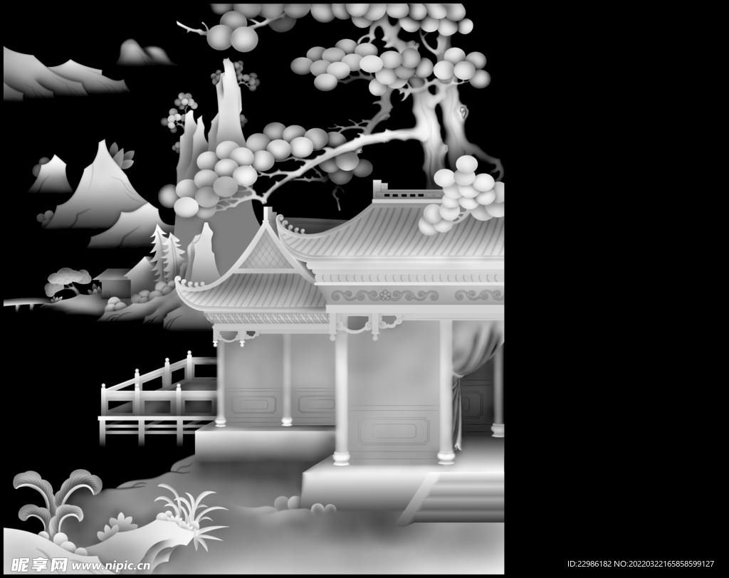 山水亭子