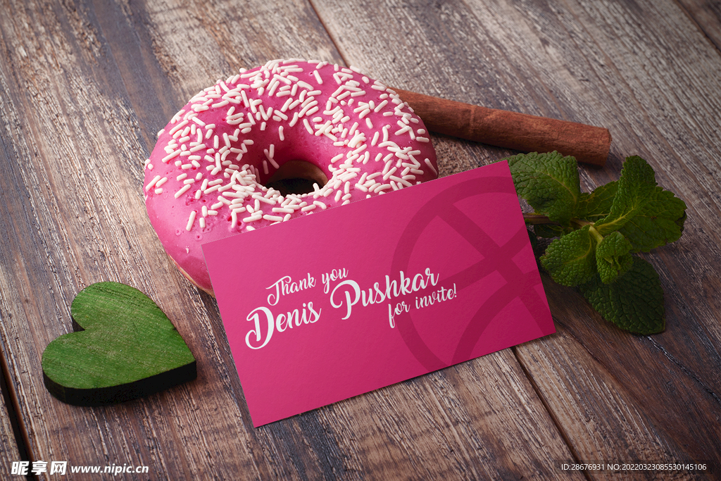 名片卡片样机实物展示效果图