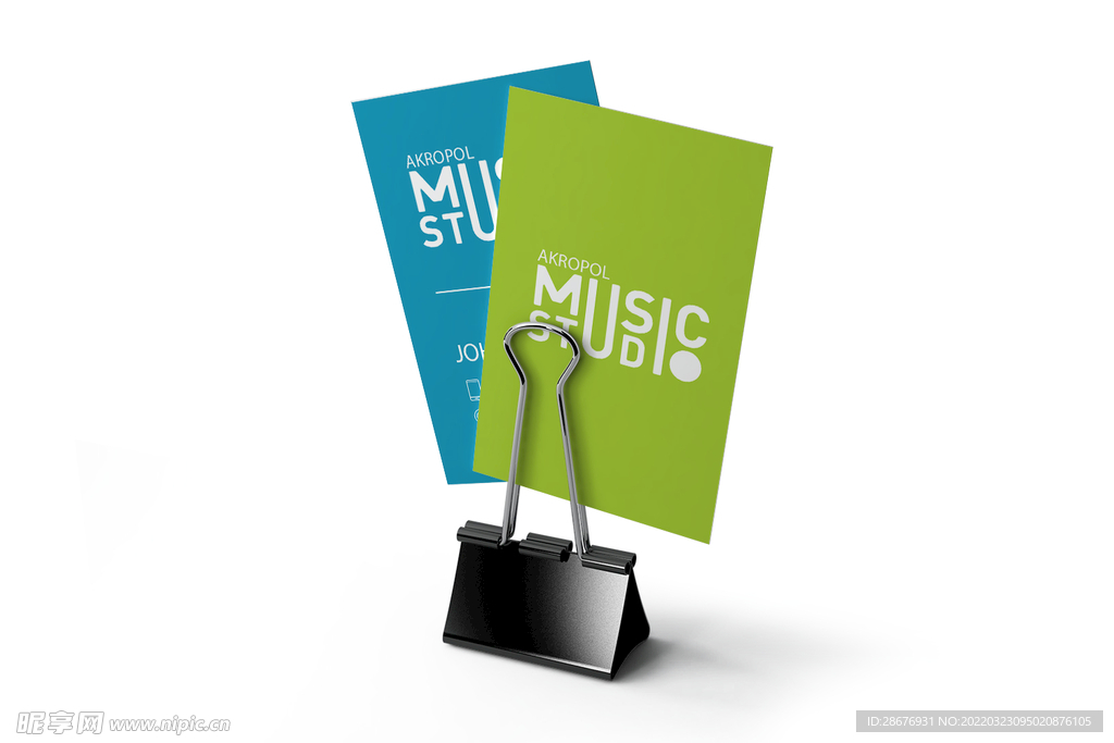 名片卡片样机实物展示效果图