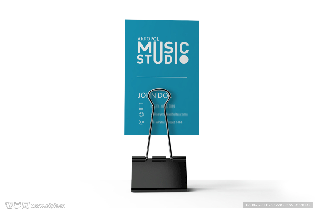 名片卡片样机实物展示效果图