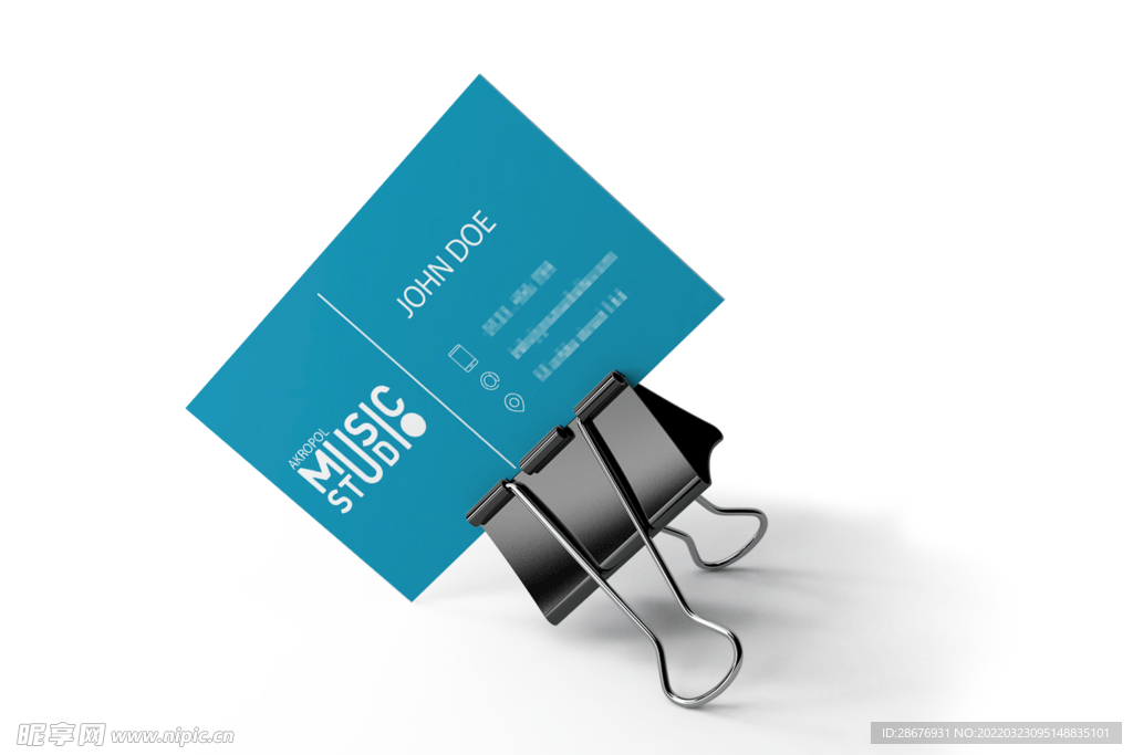 名片卡片样机实物展示效果图