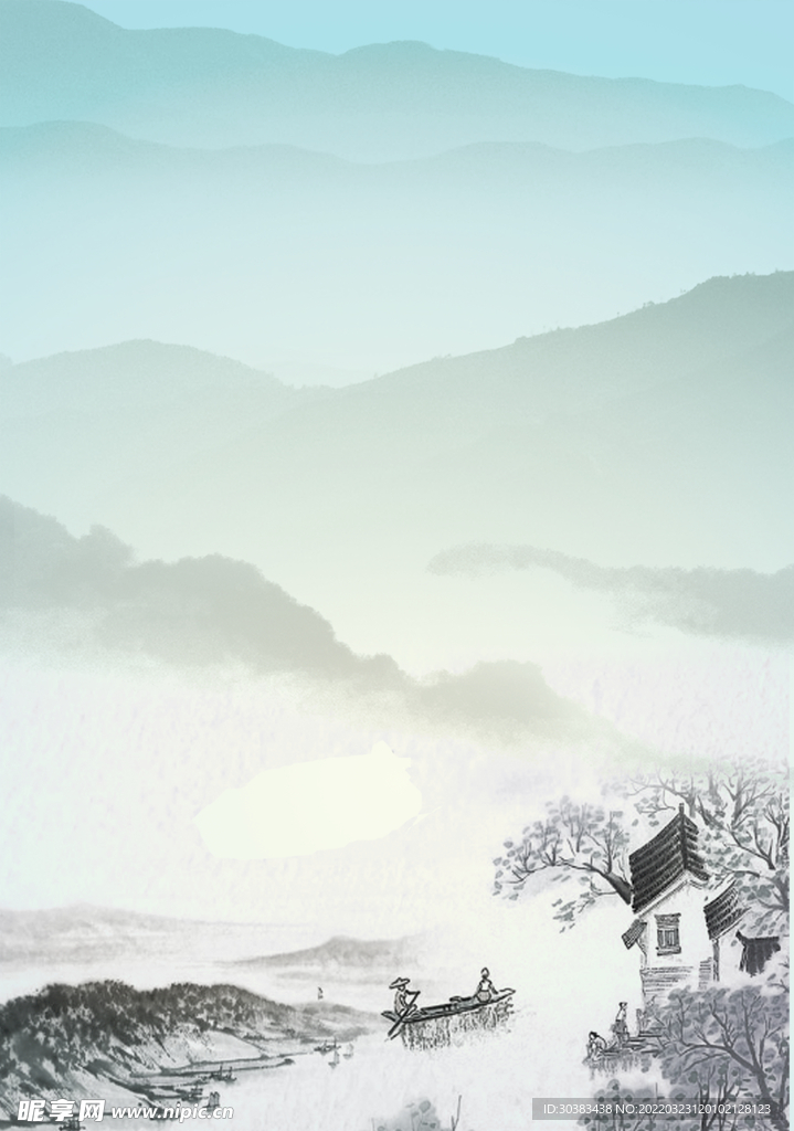 清明节海报PSD素材