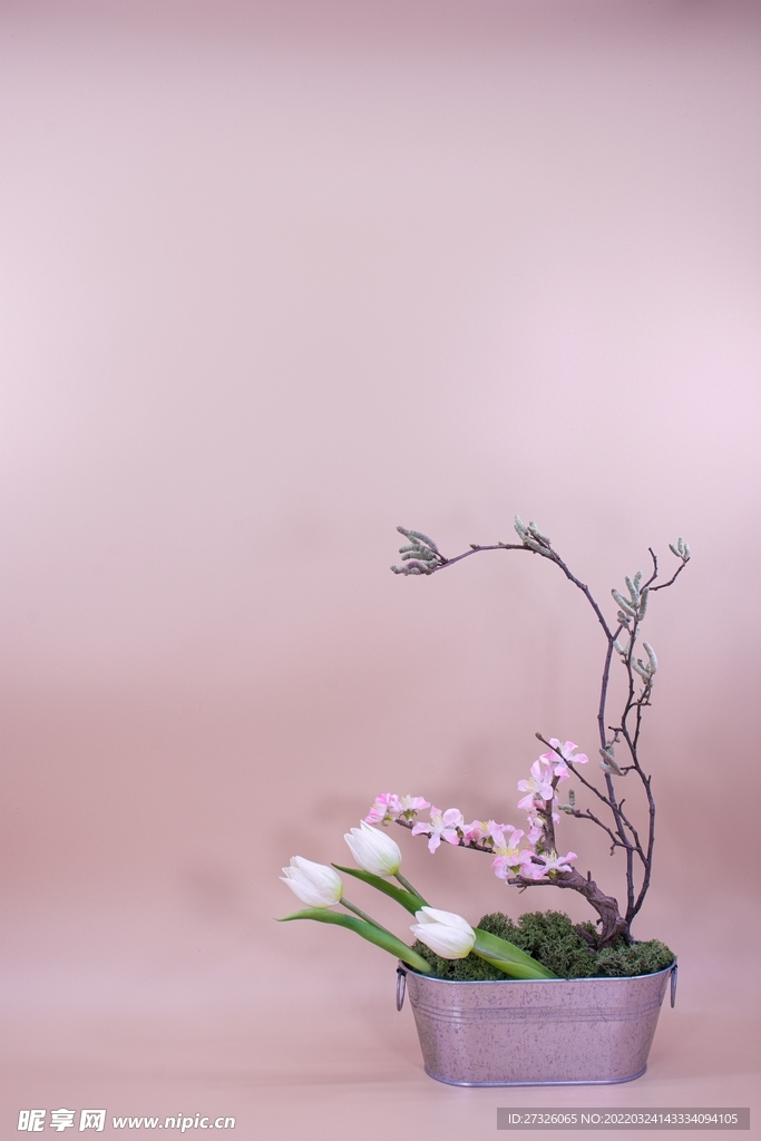 鲜花背景 