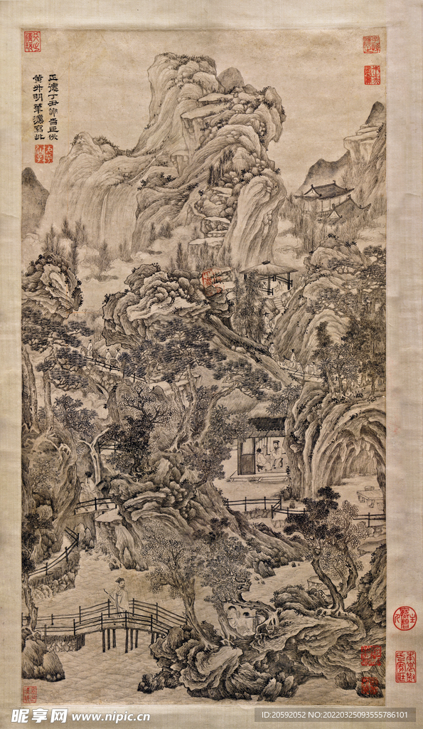 山水画 