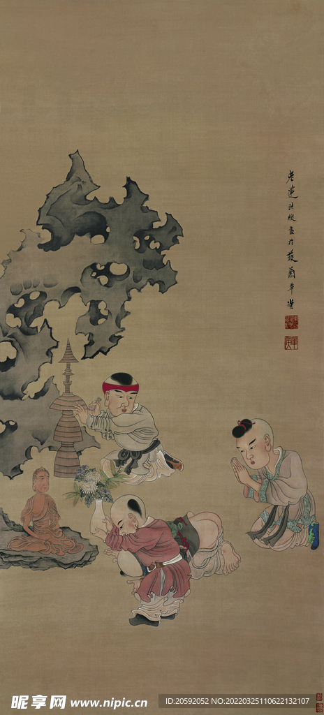 工笔画 