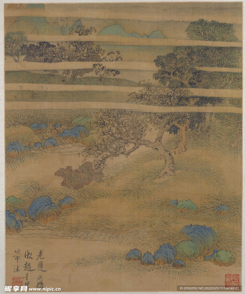 工笔画  
