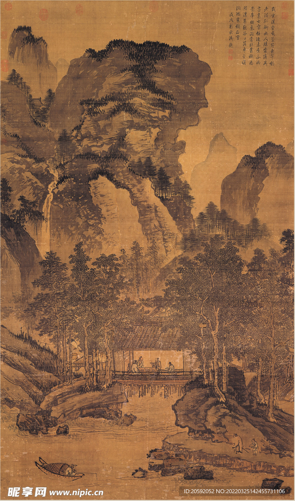 山水画   
