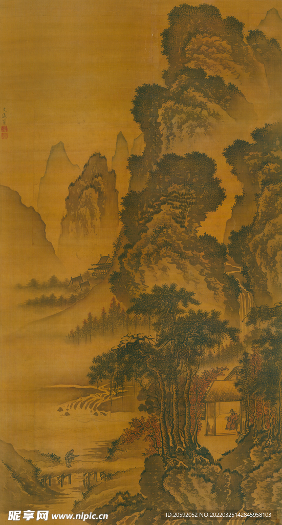 山水画 