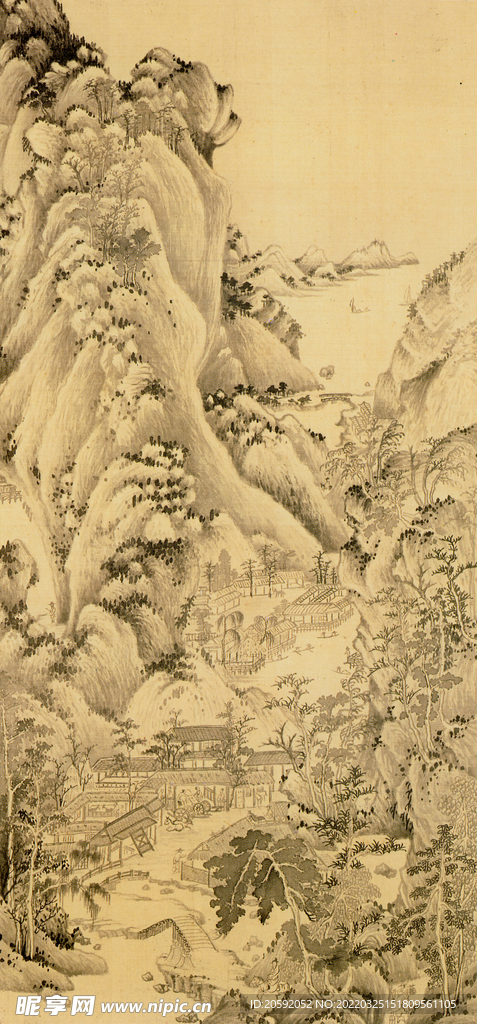 山水画 