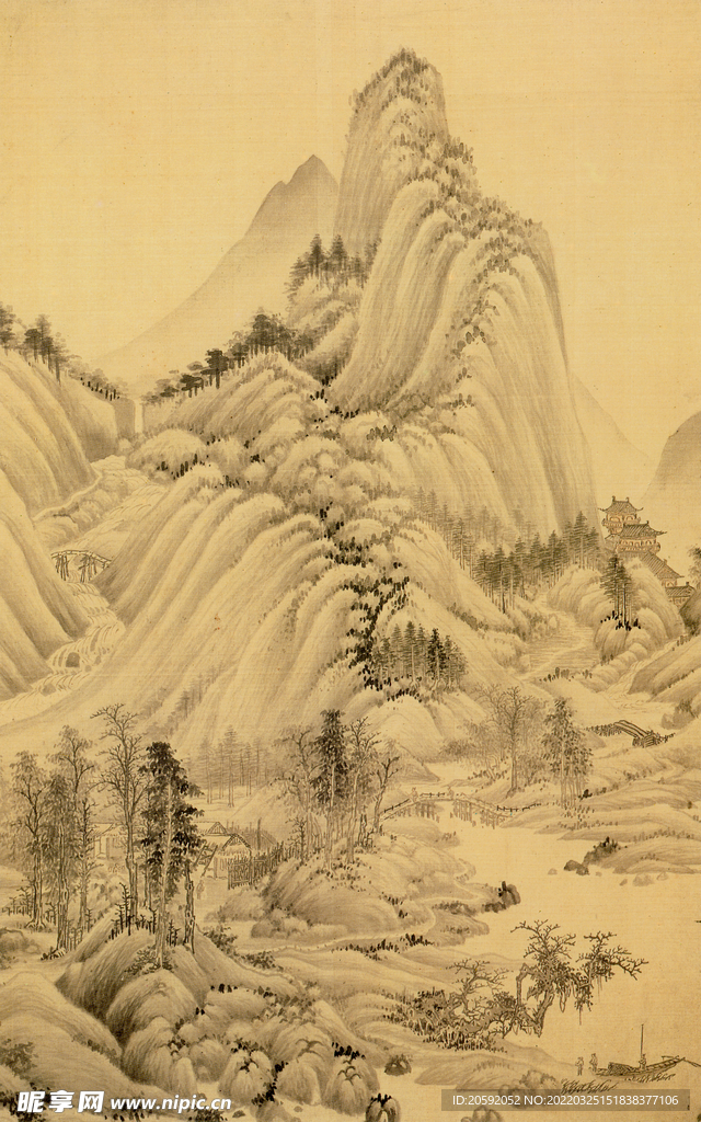 山水画 