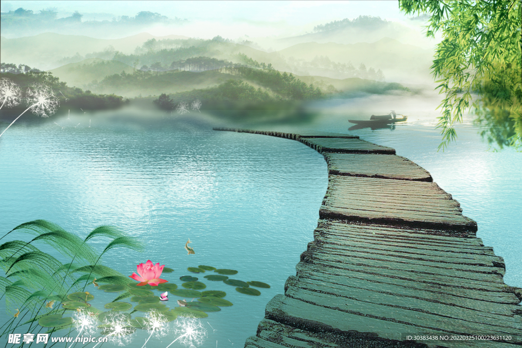 清明节海报模板PSD