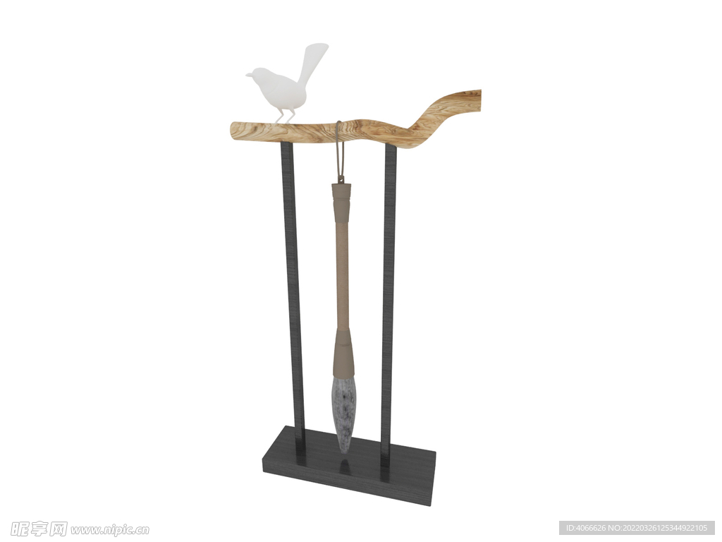 毛笔架3d模型