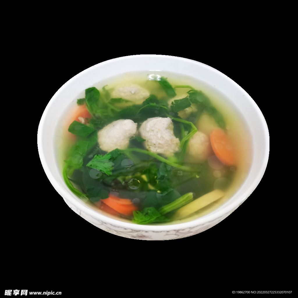 鸡肉丸子汤