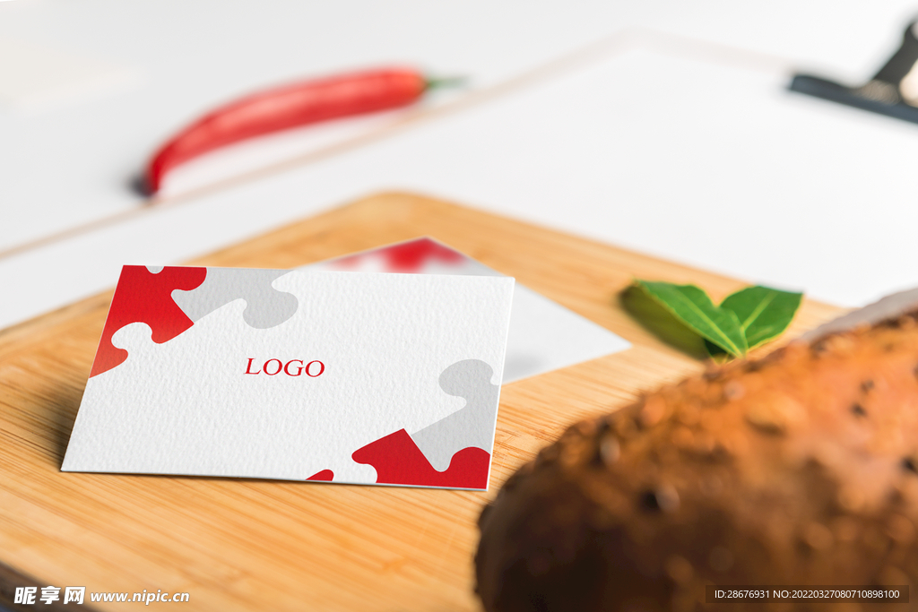 名片卡片样机实物展示效果图