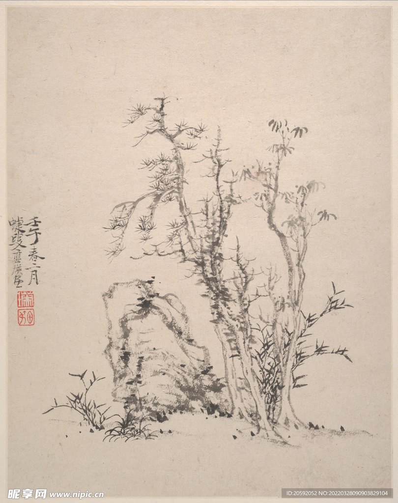 山水画 
