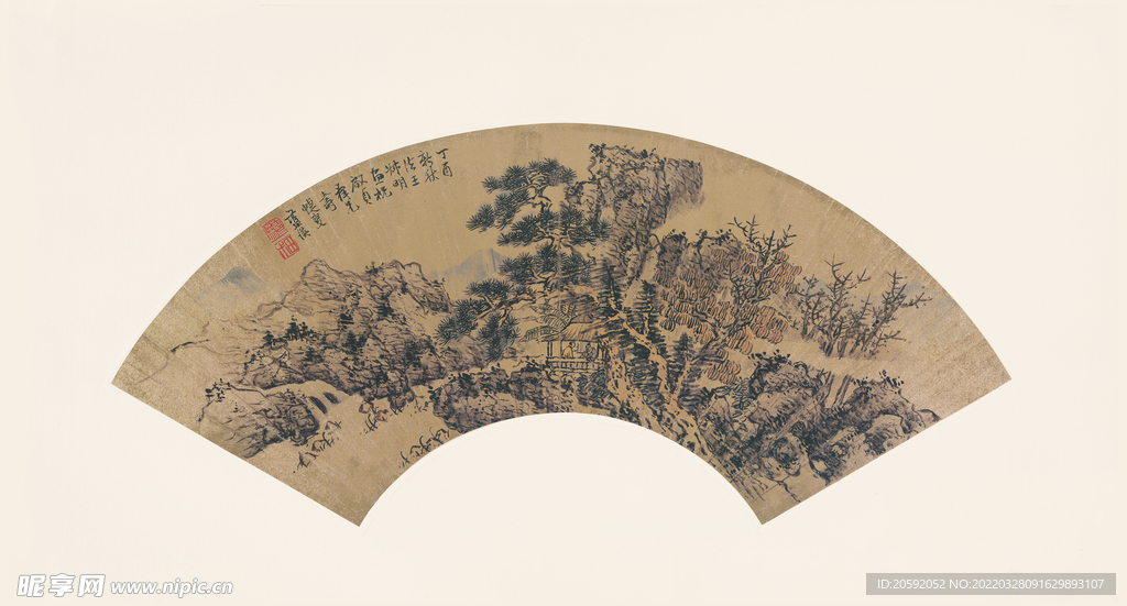 山水画  