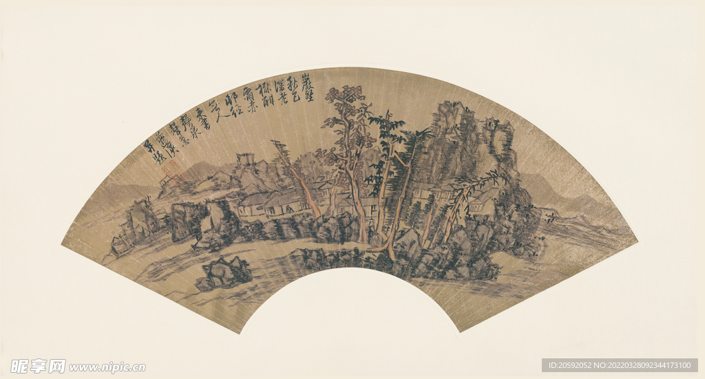  山水画 