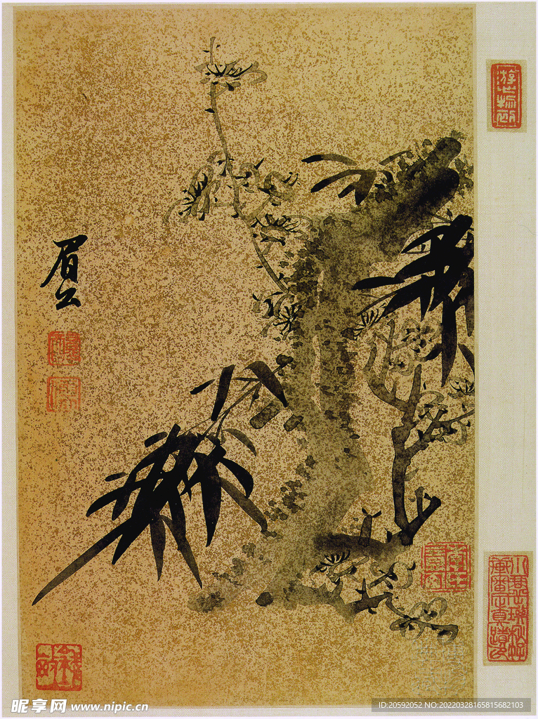  梅花图  