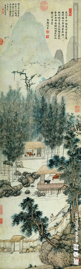山水画 