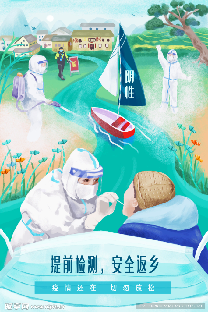 提前检测安全返乡