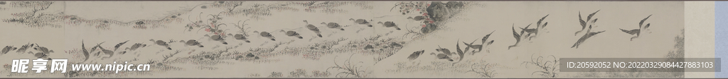 大雁图   