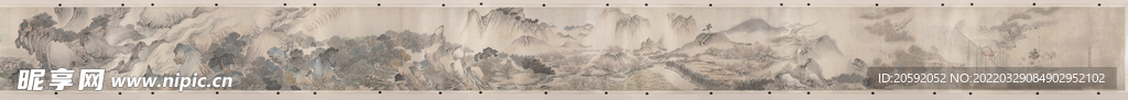 山水画  