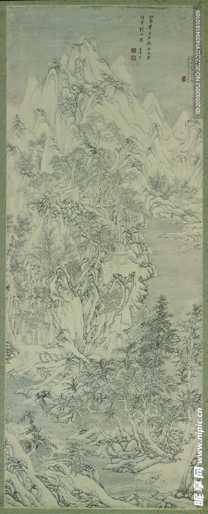 万山飞雪